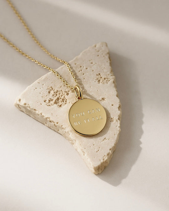 YOU CAN BE IT ALL Kette - Gold x heyfleurchen