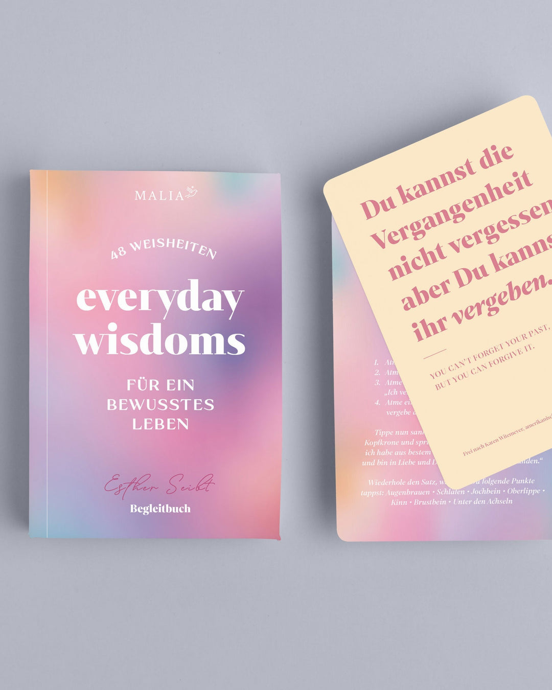 Kartenset: Everyday Wisdoms – 48 Weisheiten für ein bewusstes Leben (by Esther Seibt)