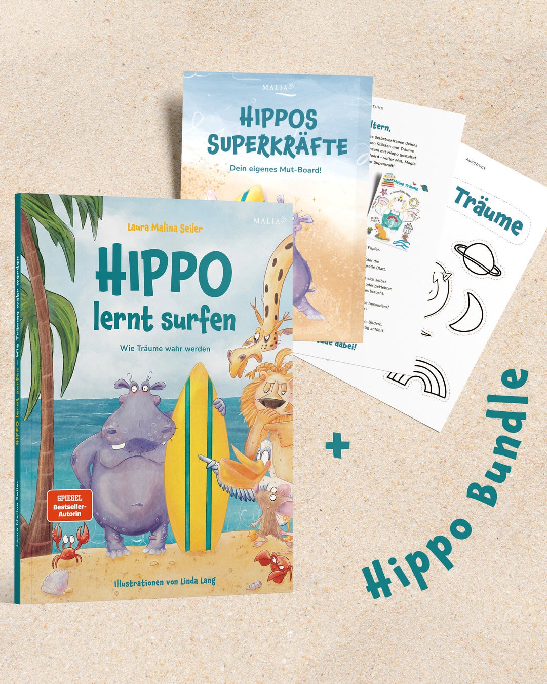 Laura Malina Seiler: Hippo lernt surfen