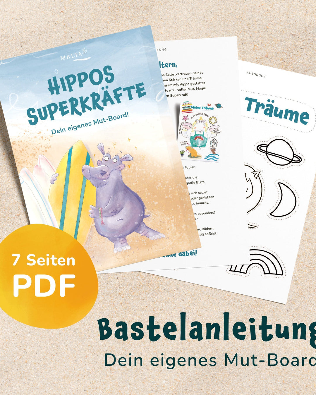 Laura Malina Seiler: Hippo lernt surfen