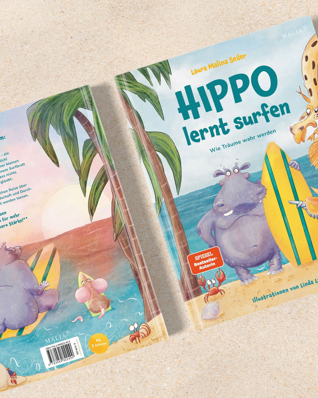 Laura Malina Seiler: Hippo lernt surfen
