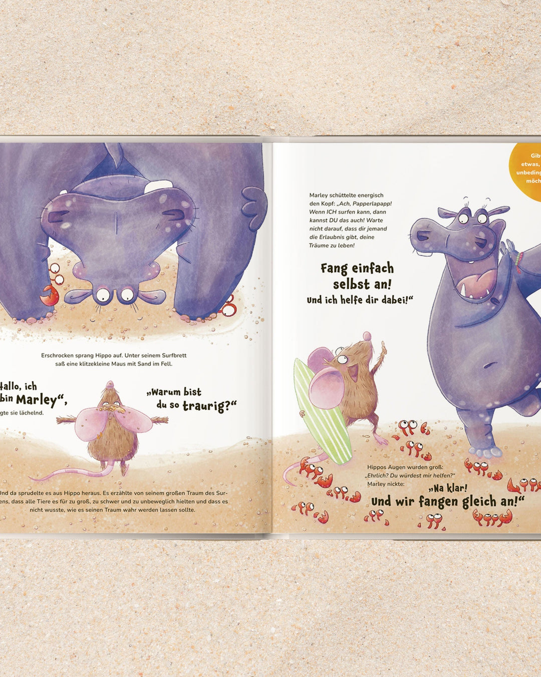 Laura Malina Seiler: Hippo lernt surfen