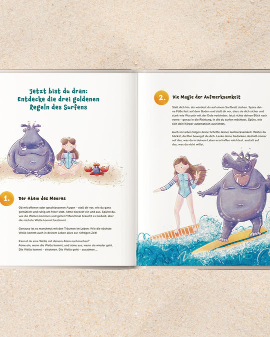 Laura Malina Seiler: Hippo lernt surfen