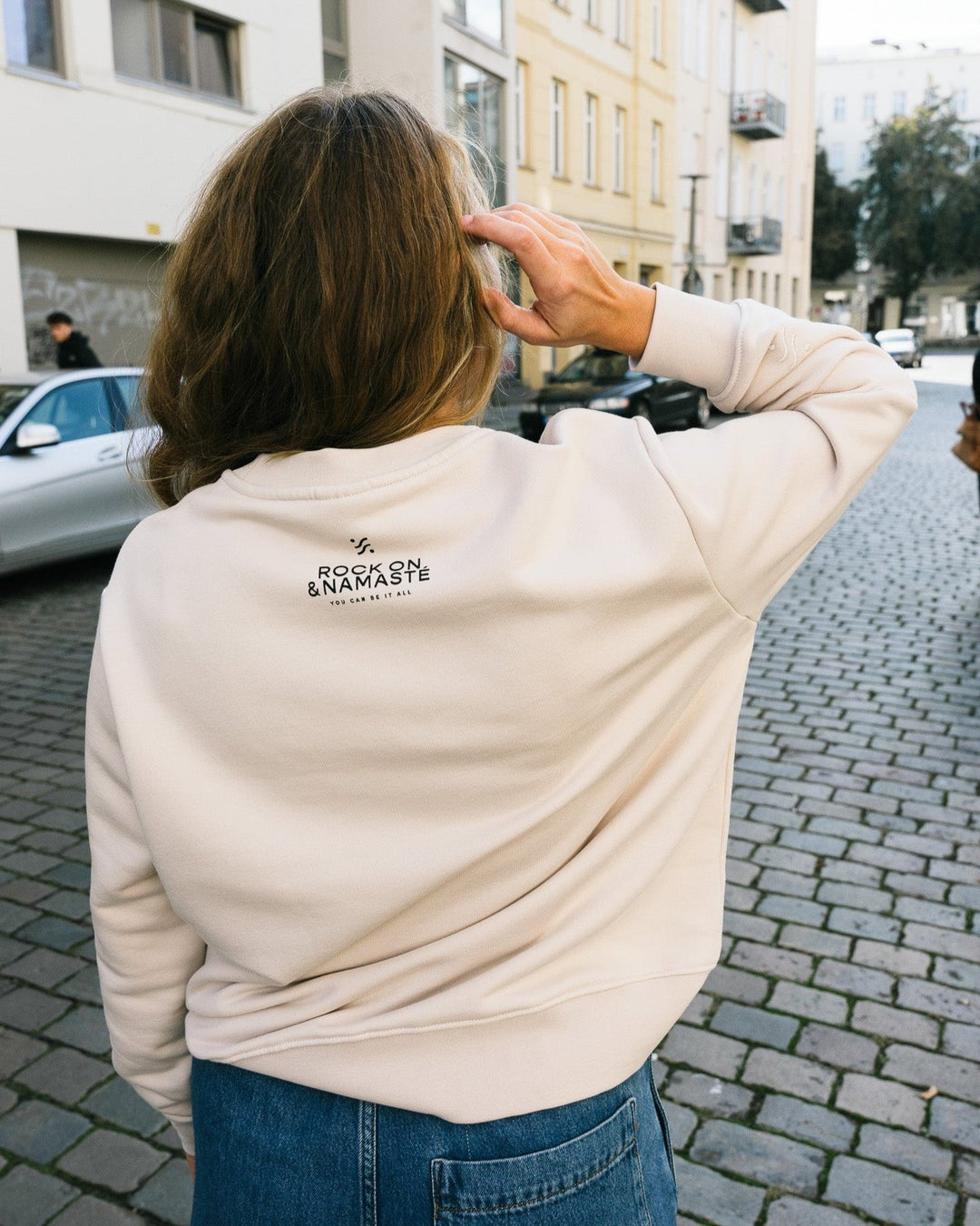 Love Sweatshirt - Beige