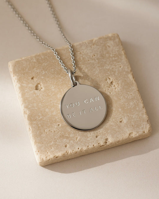 YOU CAN BE IT ALL Kette - Silver x heyfleurchen