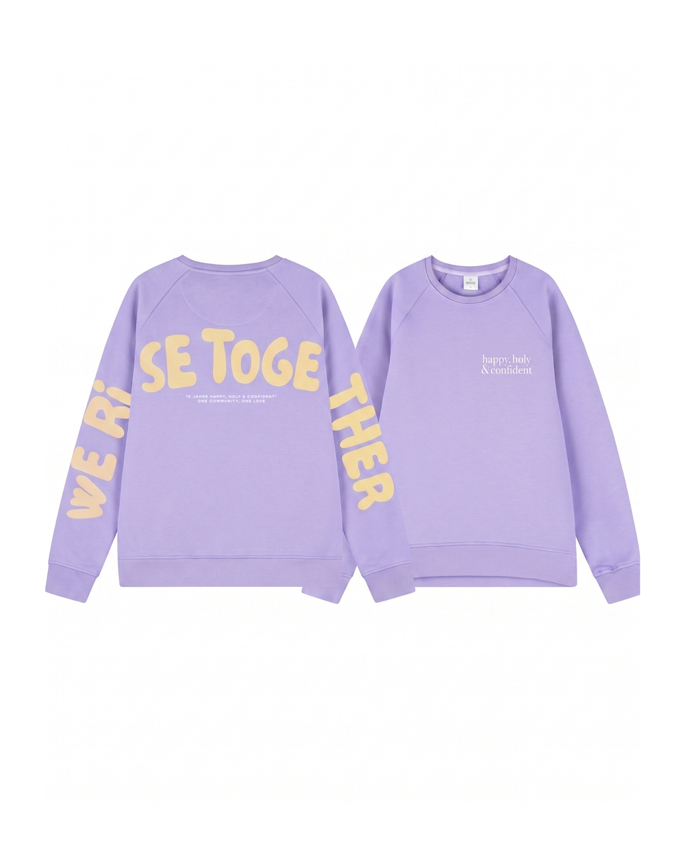 Happy, Holy & Confident® Event Sweatshirt - Lilac