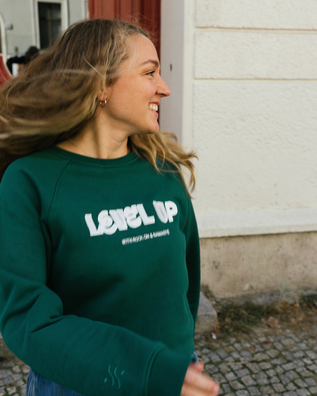 Level Up Sweatshirt - Grün