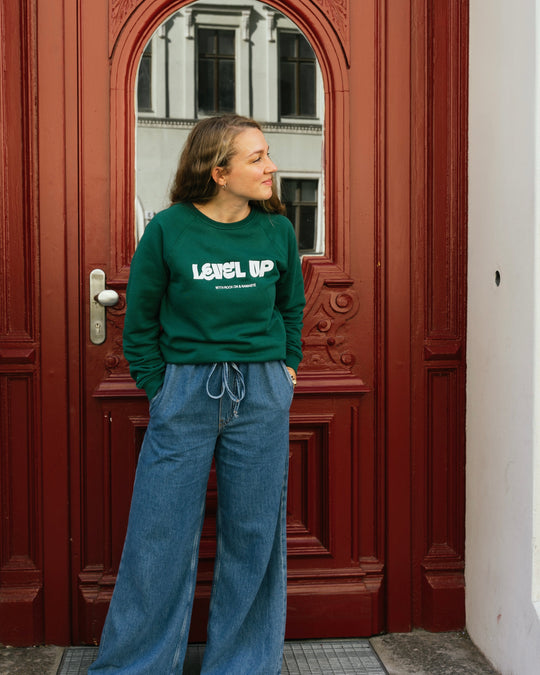 Level Up Sweatshirt - Grün