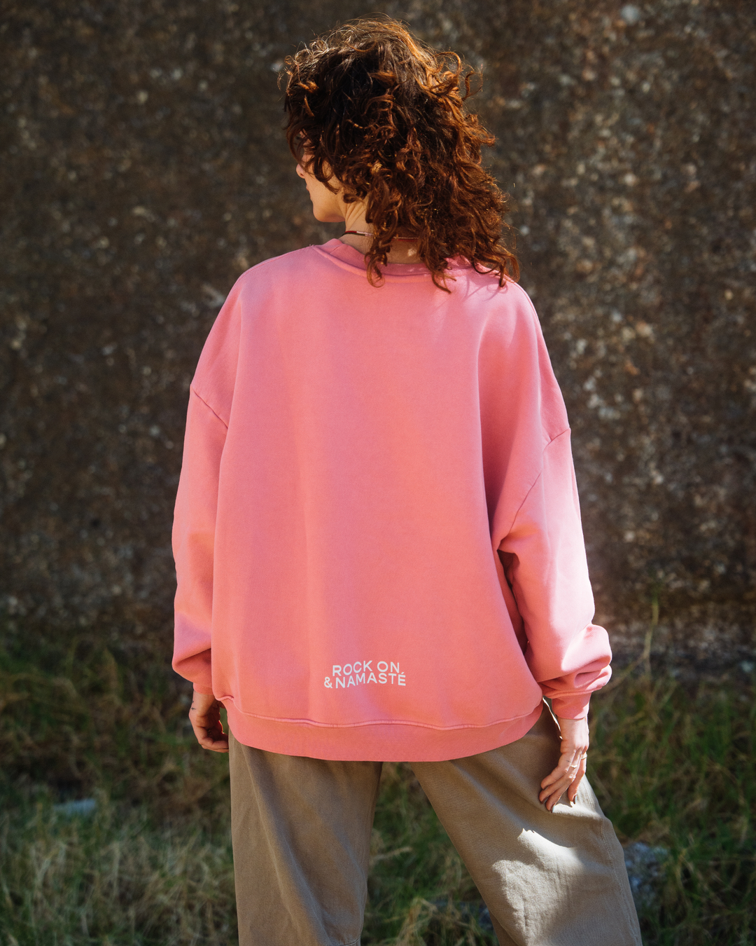 Spiritual Warrior Sweatshirt UNISEX - Rosewood