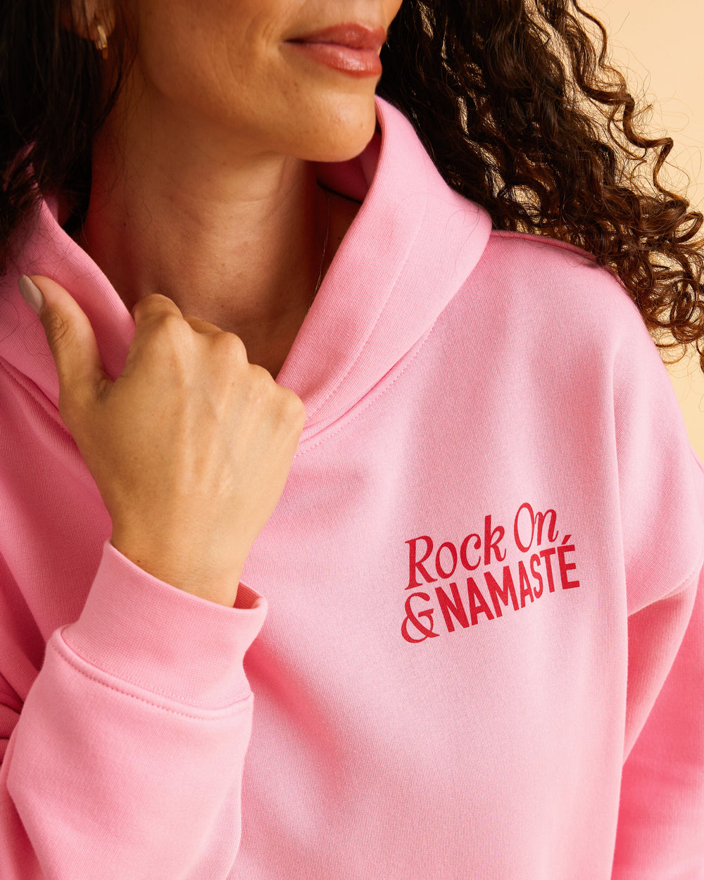 Intuition Hooded Sweatshirt - Pink