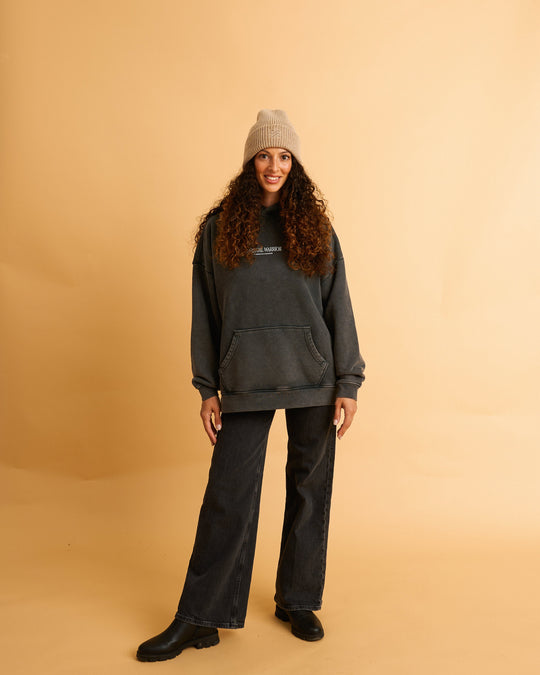 Spiritual Warrior Hooded Sweatshirt New UNISEX - Grau