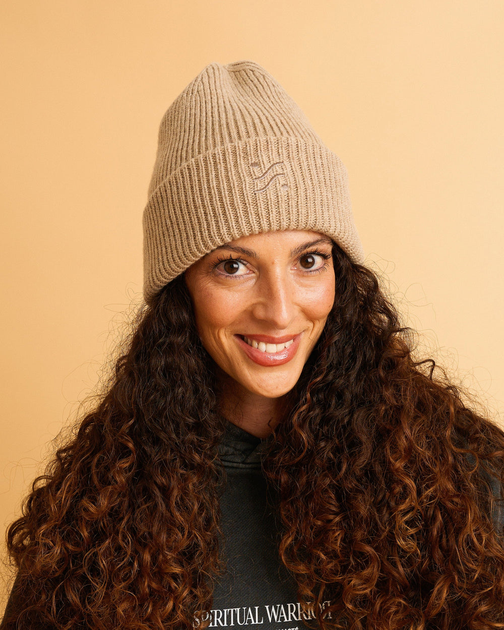 RONA Beanie - Beige/Lilac/Rosewood