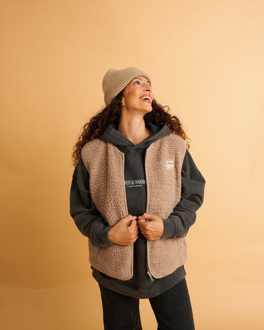 Spiritual Warrior Hooded Sweatshirt New UNISEX - Grau