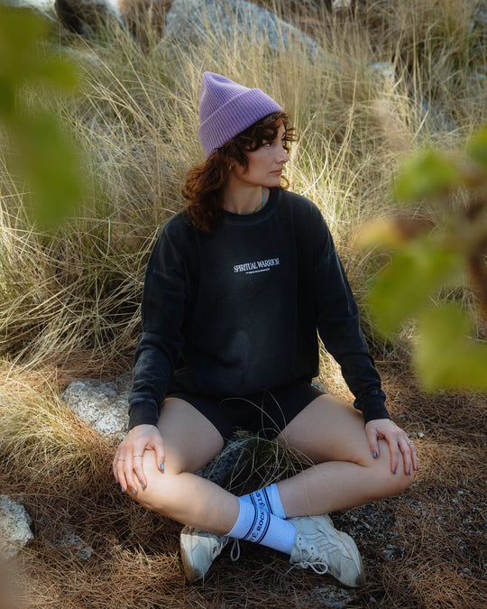 Spiritual Warrior Bigshirt - Grau