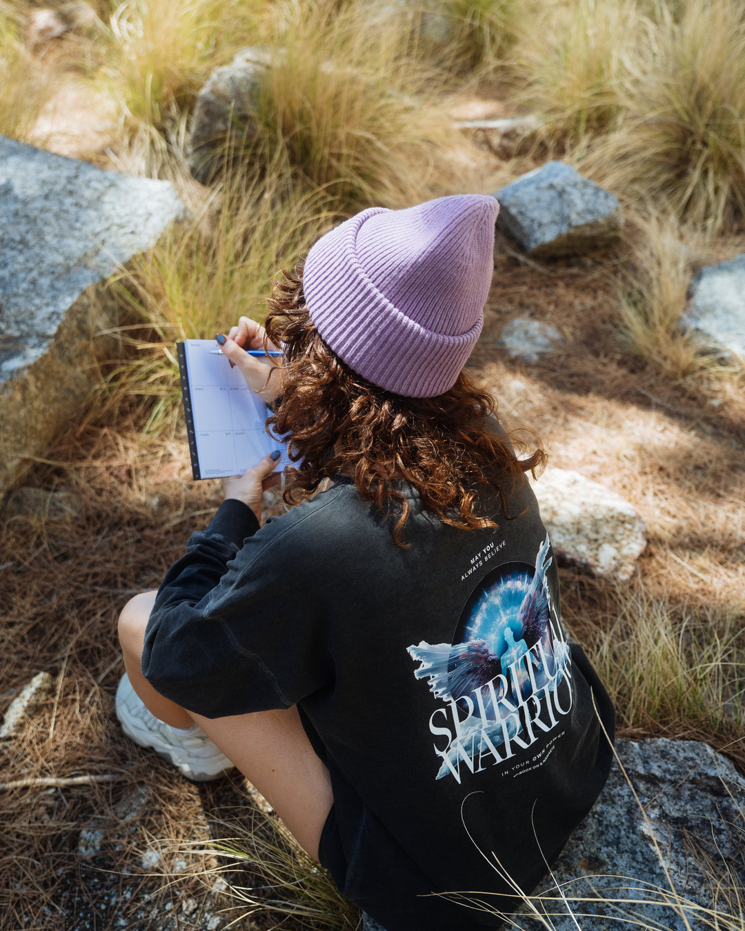 Spiritual Warrior Bigshirt - Grau