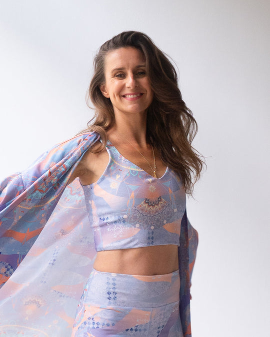 Bra Top More Rock O Blau