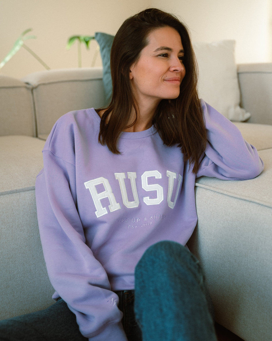 RUSU Sweatshirt - Lila