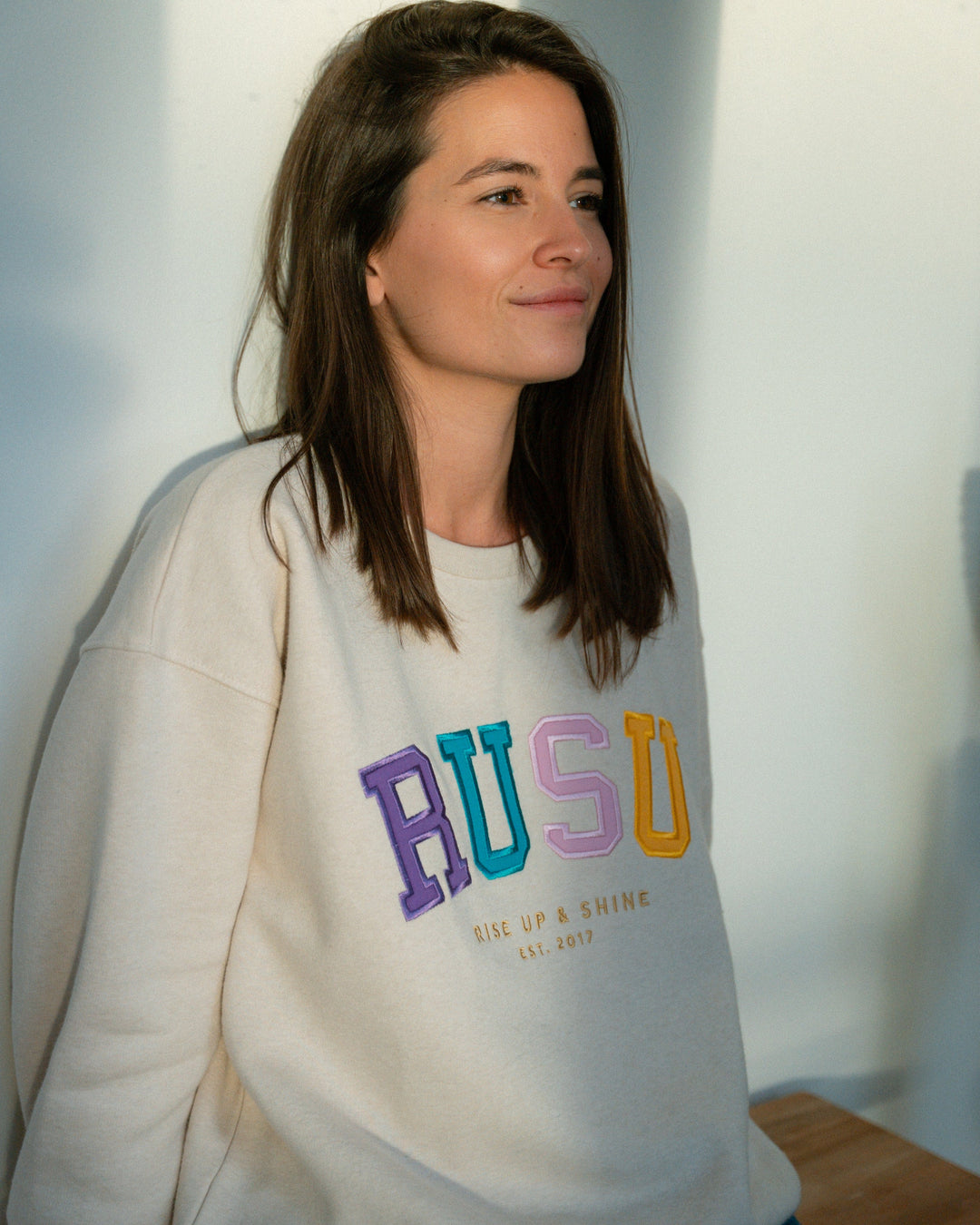 RUSU Sweatshirt - Beige