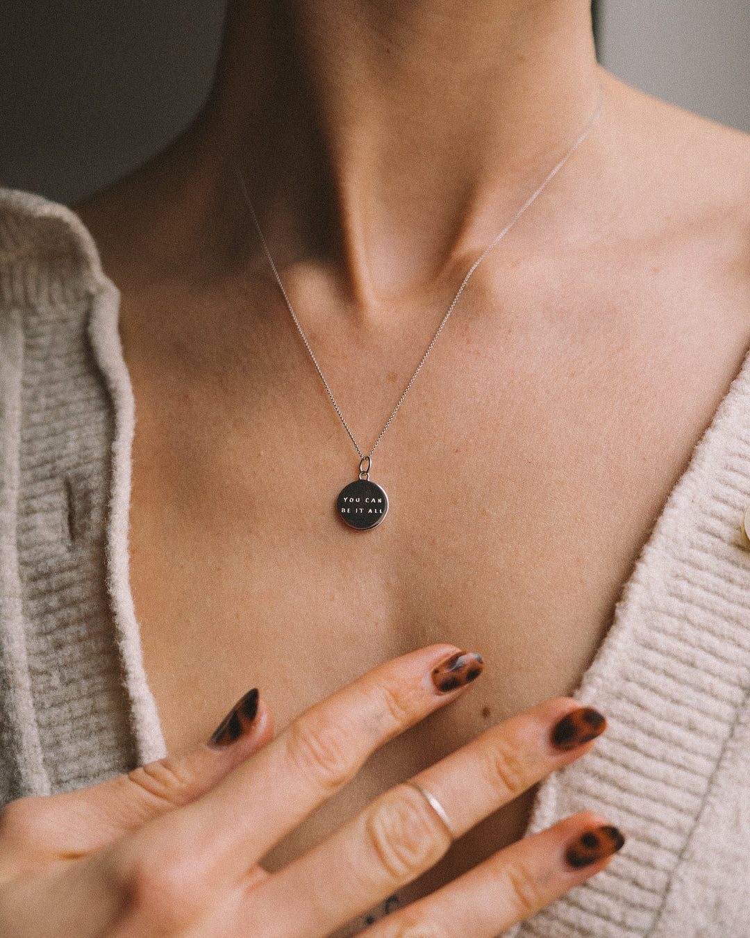 YOU CAN BE IT ALL Kette - Silver x heyfleurchen