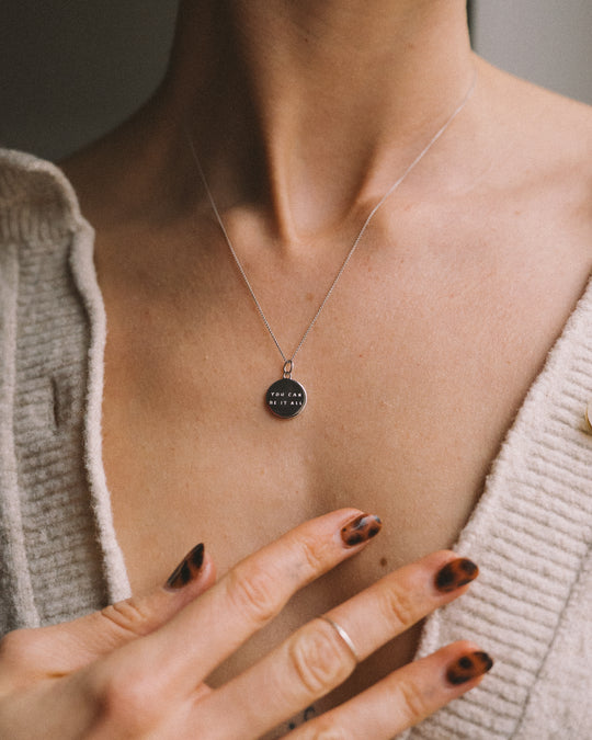 YOU CAN BE IT ALL Kette - Silver x heyfleurchen