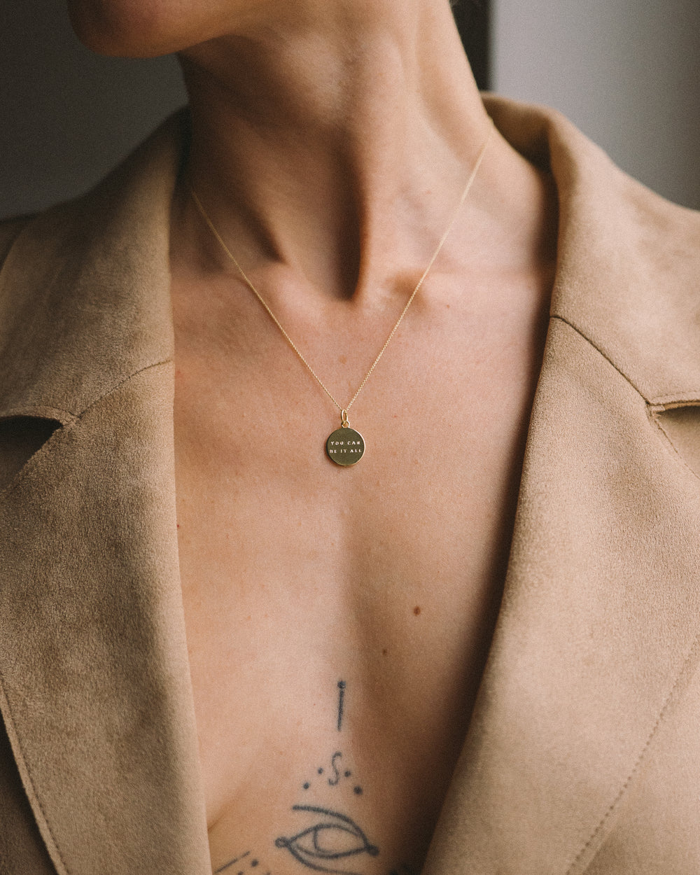 YOU CAN BE IT ALL Kette - Gold x heyfleurchen