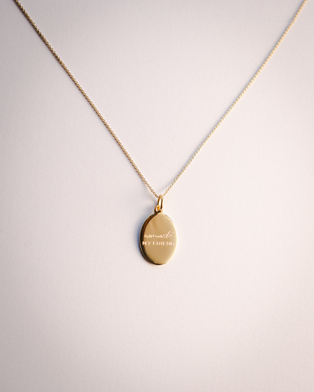 NAMASTÈ MY FRIEND Kette - Gold x heyfleurchen