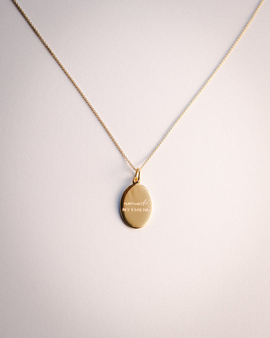 NAMASTÈ MY FRIEND Kette - Gold x heyfleurchen