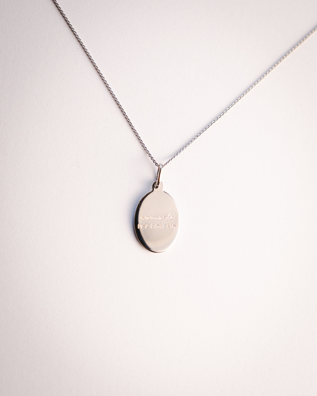 NAMASTÈ MY FRIEND Kette - Silver x heyfleurchen