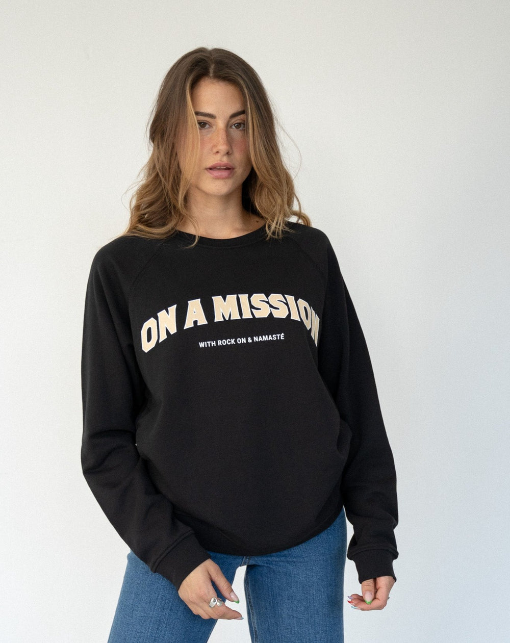 On A Mission Sweatshirt Black