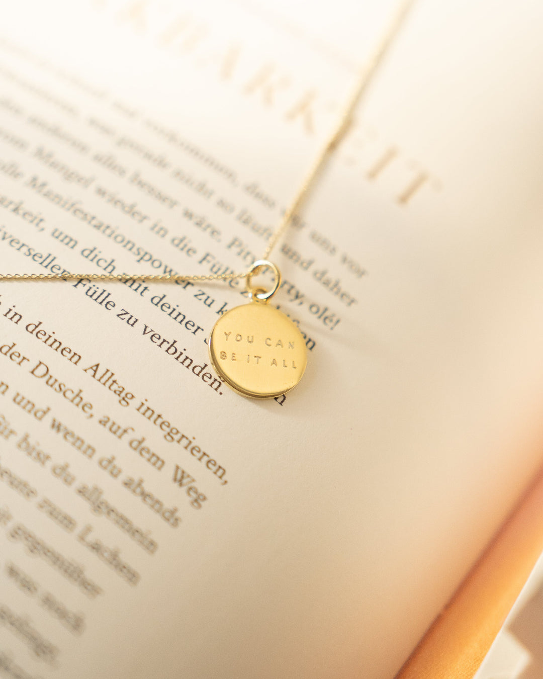 YOU CAN BE IT ALL Kette - Gold x heyfleurchen