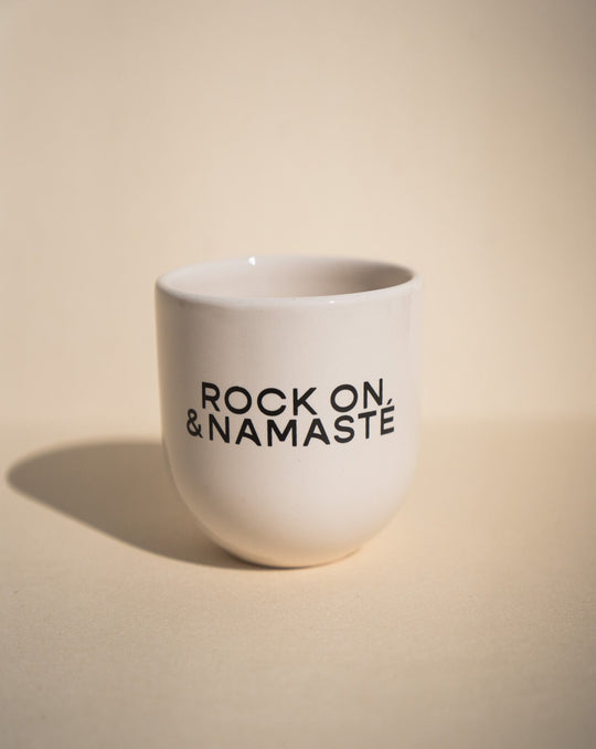Tasse Rock on & Namasté