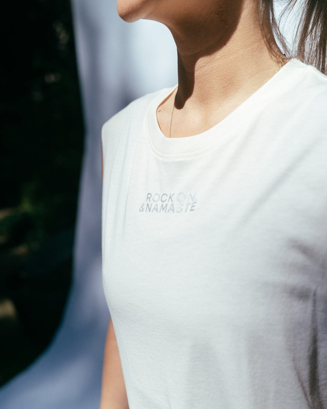 Strong Kind Wild Free Tank Top - Creme