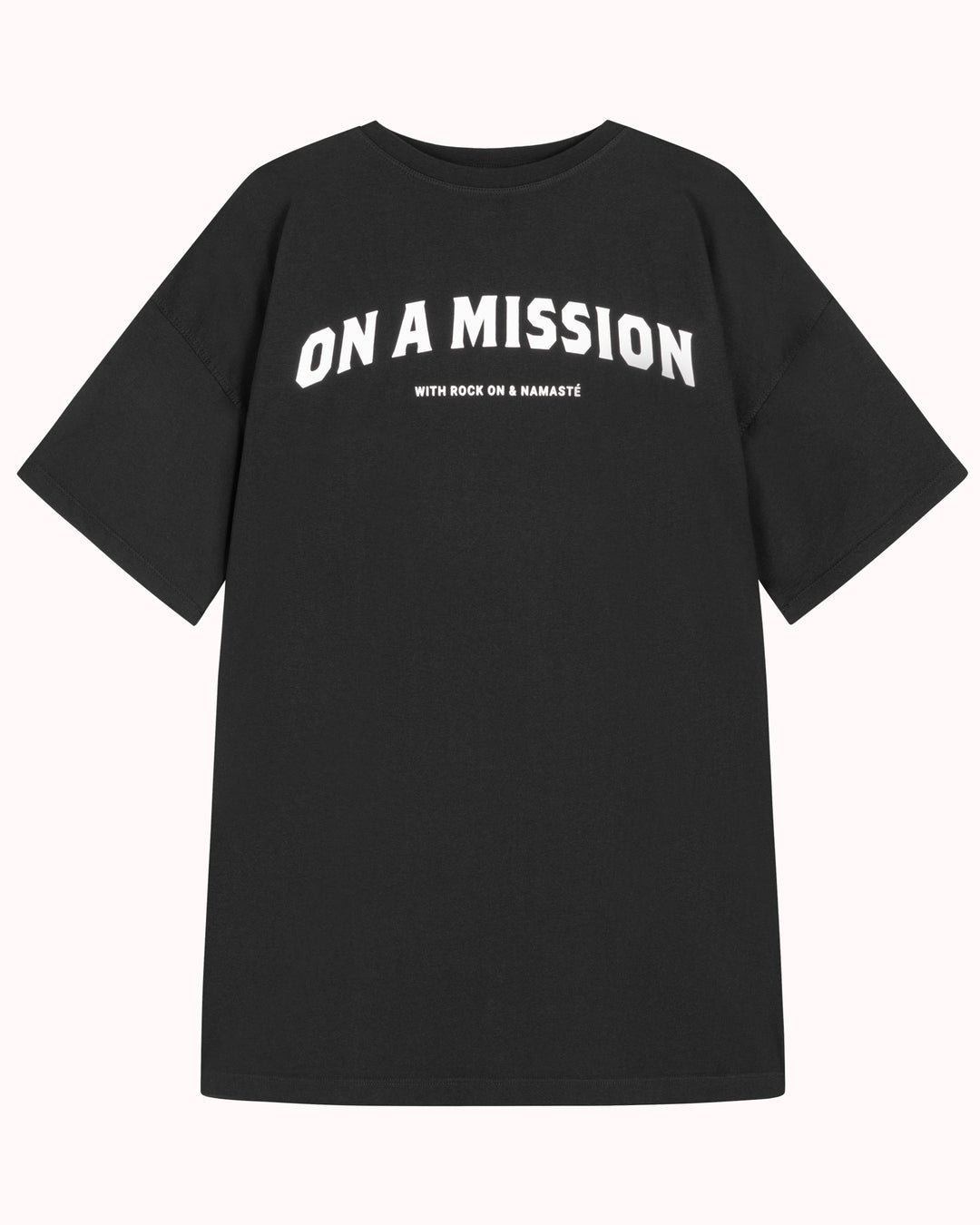 On A Mission Bigshirt Kurzarm Black