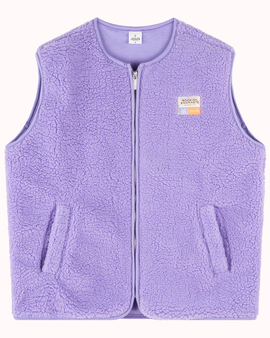 Teddyweste RONA - Lilac
