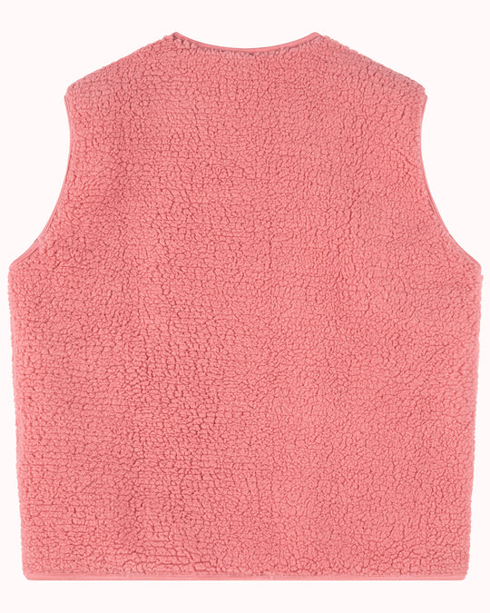 Teddyweste RONA - Rosewood