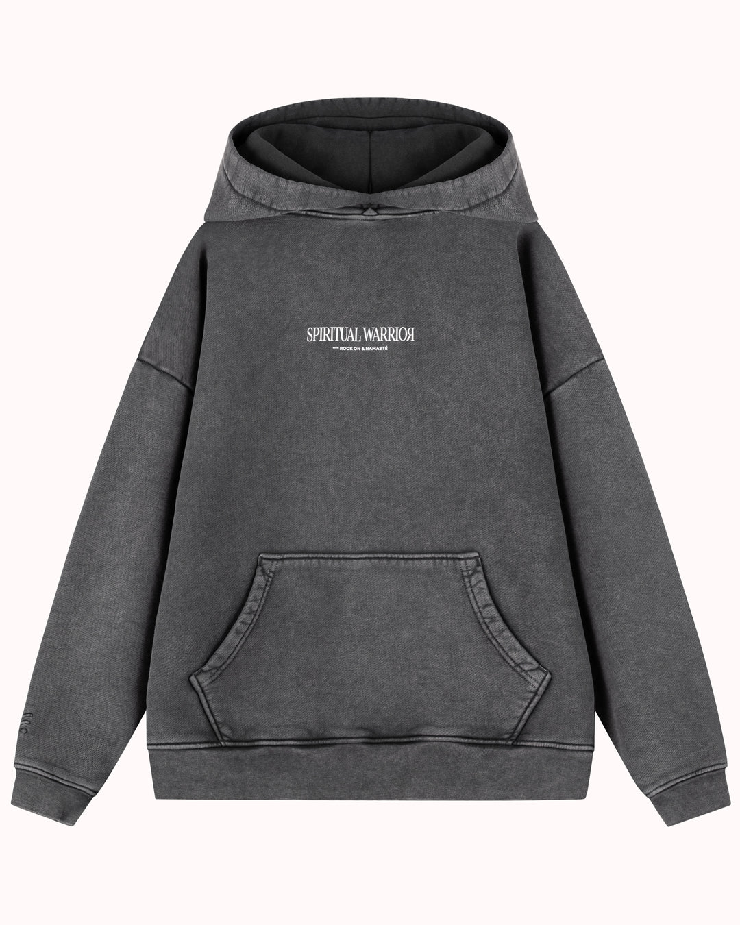 Spiritual Warrior Hooded Sweatshirt New UNISEX - Grau