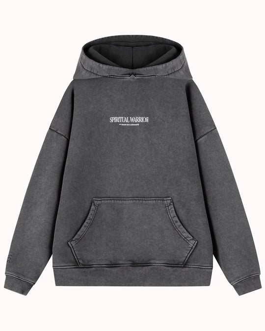 Spiritual Warrior Hooded Sweatshirt New UNISEX - Grau
