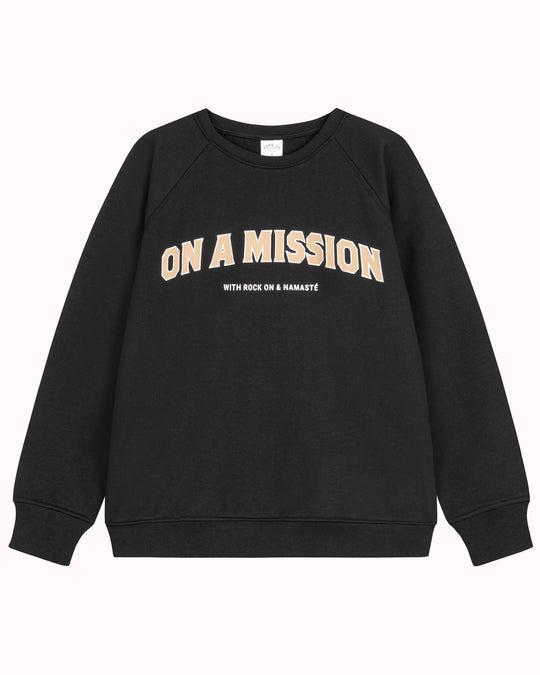 On A Mission Sweatshirt Black