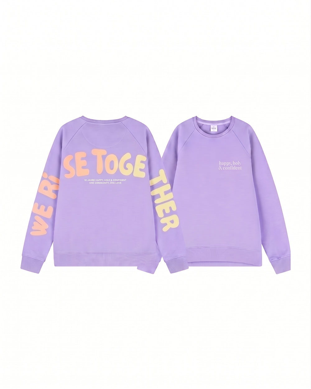 Happy, Holy & Confident® Event Sweatshirt - Lilac