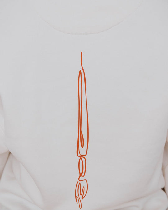 I am creative Sweatshirt - Weiß