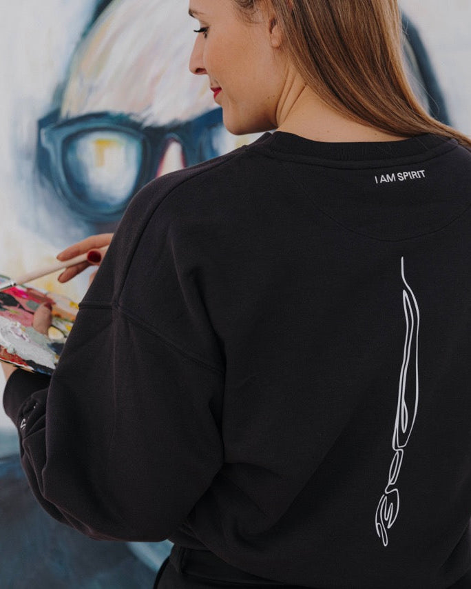 I am creative Sweatshirt - Grau