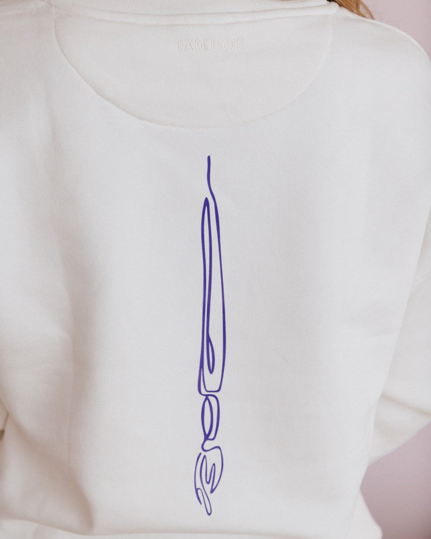 I AM CREATIVE Sweatshirt - Weiß