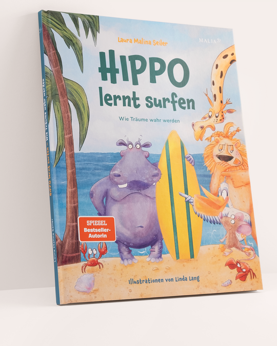 Laura Malina Seiler: Hippo lernt surfen