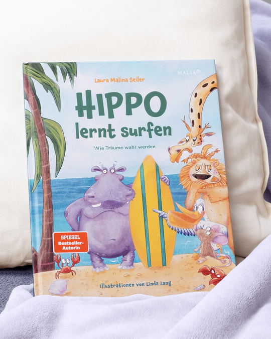 Laura Malina Seiler: Hippo lernt surfen