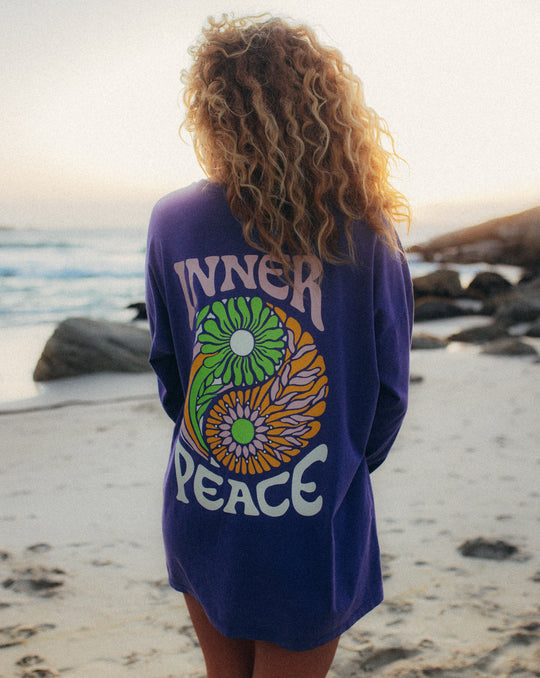 Inner Peace Bigshirt deep blue
