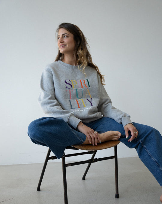 SPIRITUALITY Sweatshirt (heather grey)