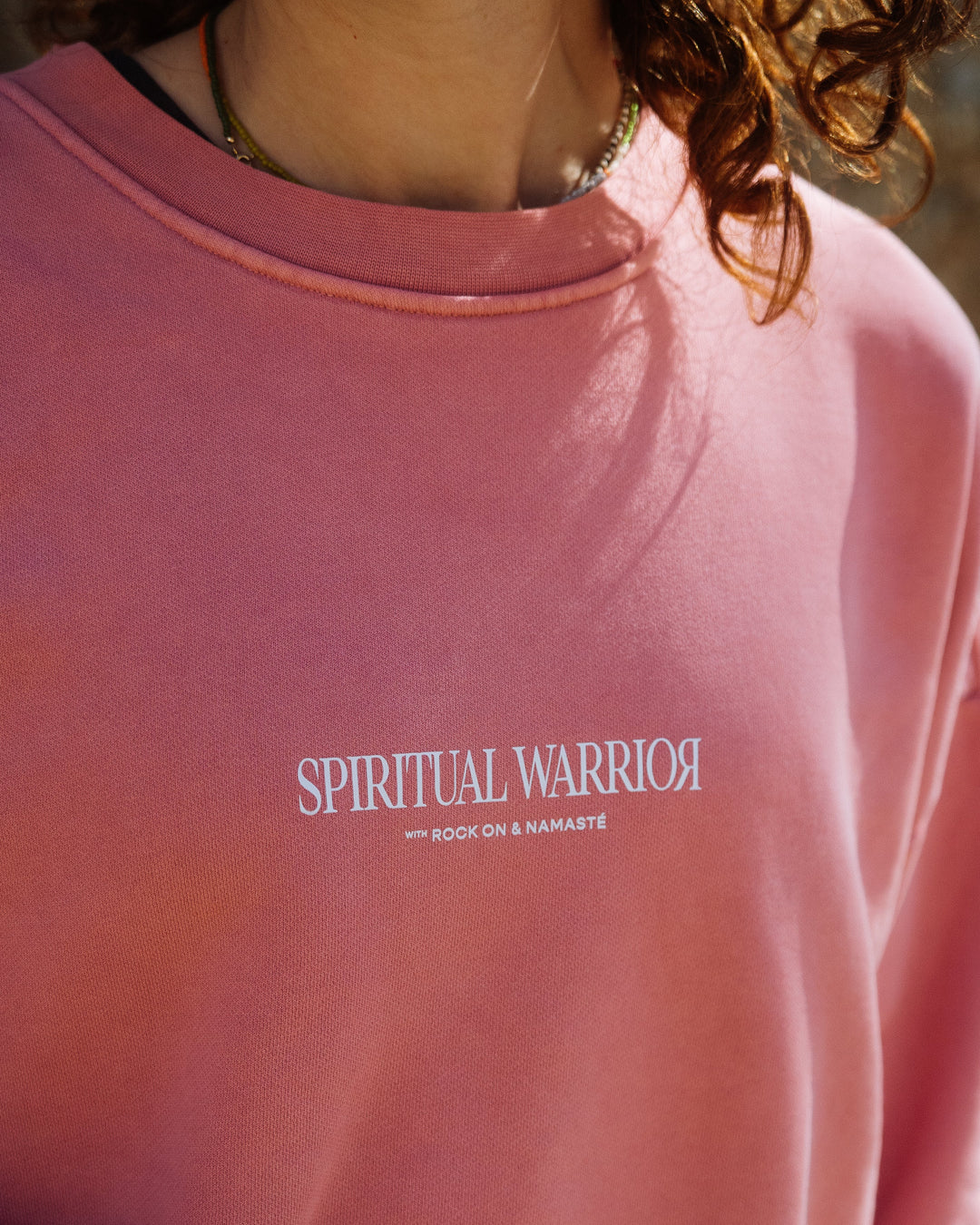 Spiritual Warrior Sweatshirt UNISEX - Rosewood