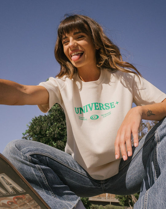 Universe T-Shirt cream