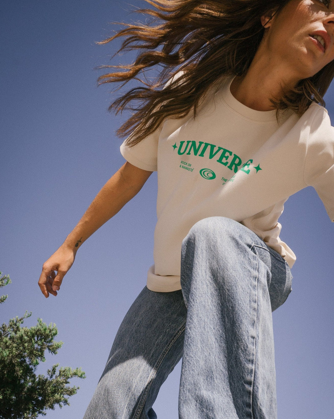 Universe T-Shirt cream