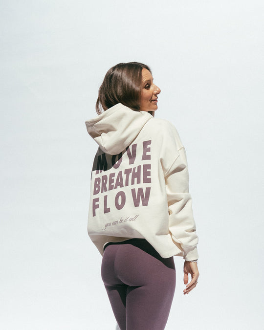 Move & Breathe Hoodie - Creme